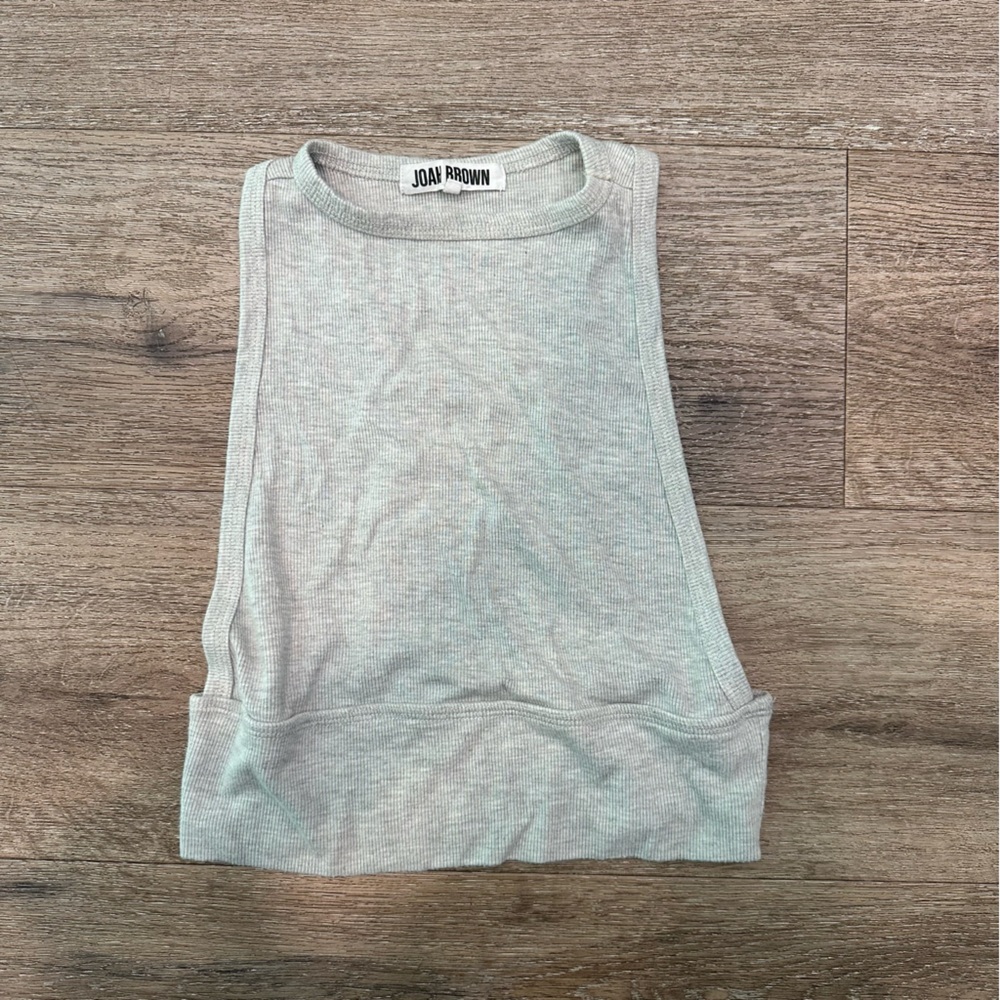 Joah Brown Ribbed Tank